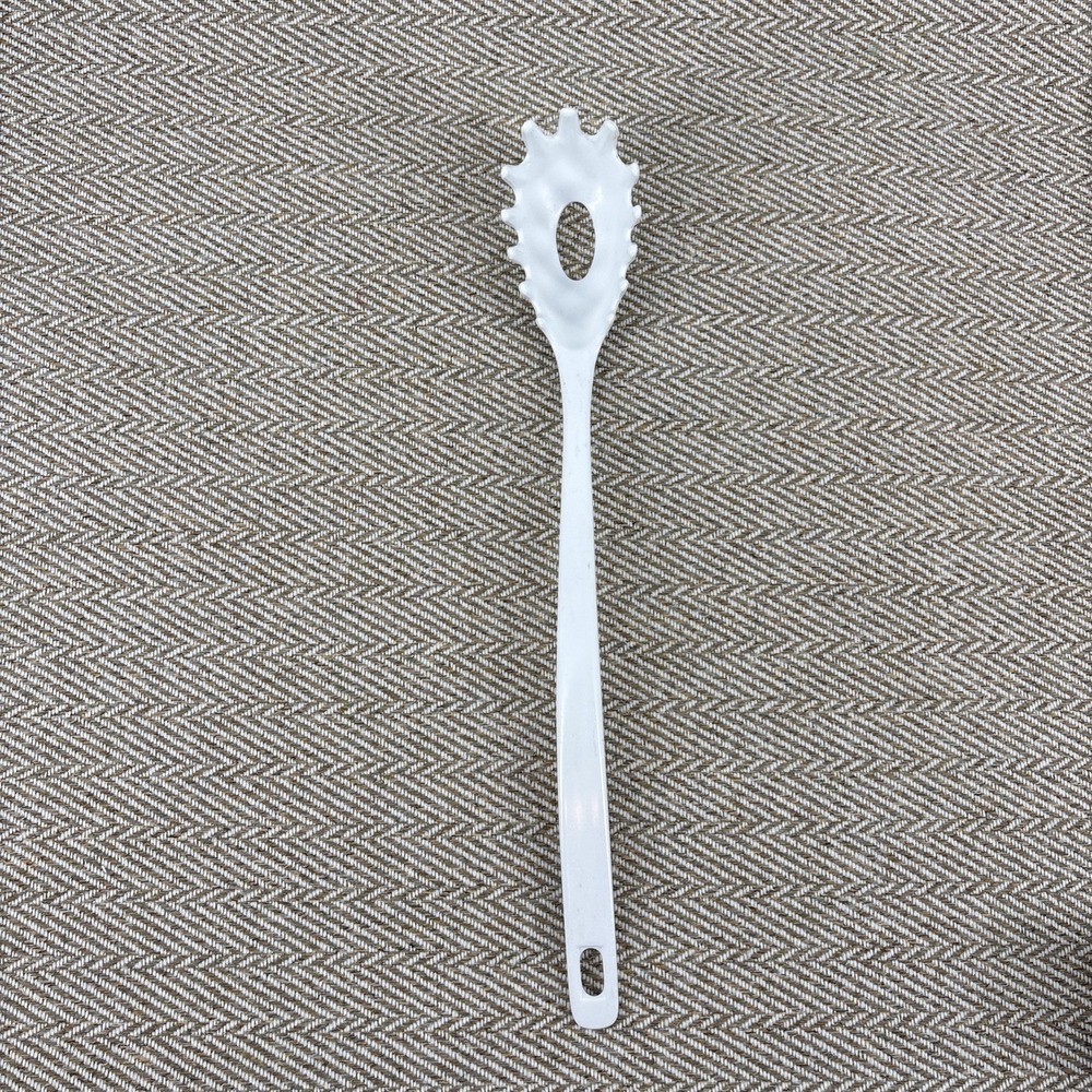 Rowoco Melamine Heat Resistant Slotted Pasta Spoon